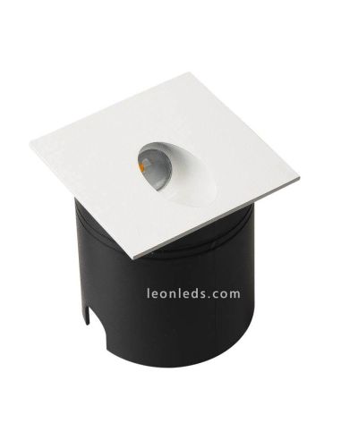 Aspen Mantra Blanc carré Encastré extérieur | Éclairage LeonLeds