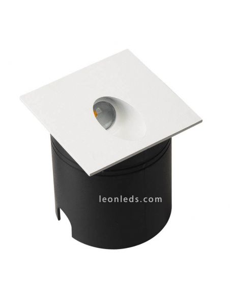 Aspen Mantra Blanc carré Encastré extérieur | Éclairage LeonLeds