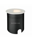 Baliza empotrable LED blanca exterior Aspen Mantra 7079 | LeonLeds Iluminación
