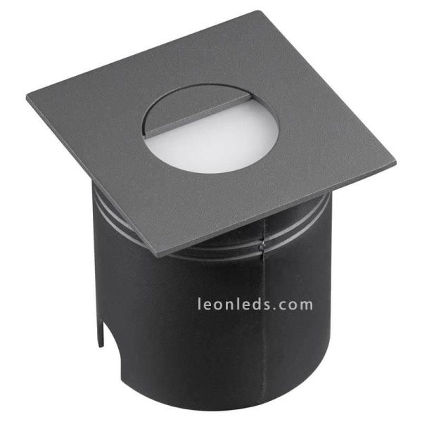 Encastré LED de signalisation d'extérieur Aspen Mantra 7030 gris foncé | Éclairage LeonLeds