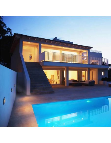 Baliza de superficie cuadrada LED 6W Baker Mantra | LeonLeds Iluminación