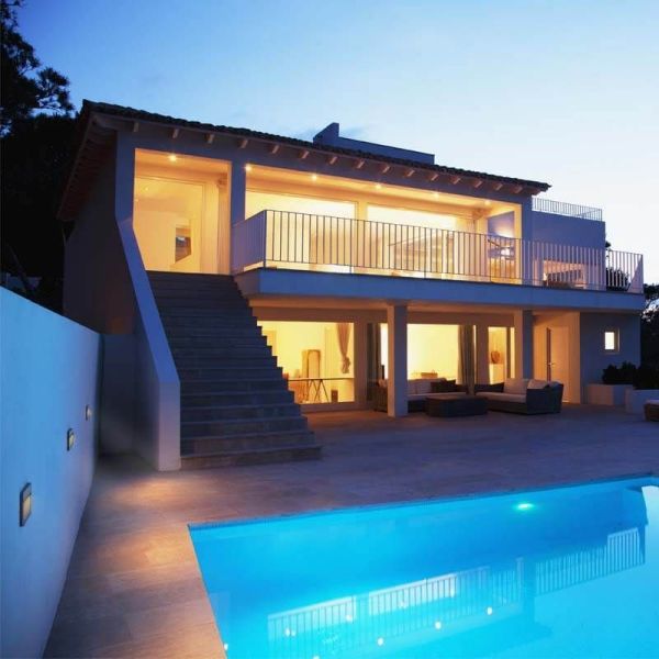 Baliza de superficie cuadrada LED 6W Baker Mantra | LeonLeds Iluminación