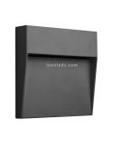 Baliza de superficie cuadrada LED 6W Baker Baker 7015 de Mantra | LeonLeds Iluminación