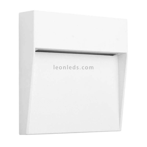 Baliza de superficie cuadrada LED 6W Baker  Mantra | LeonLeds