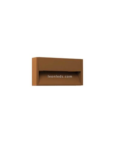 Baliza pared exterior LED Grada 1 marrón 70907 Faro Barcelona | LeonLeds Iluminación