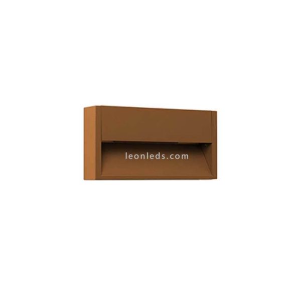 Baliza pared exterior LED Grada 1 marrón 70907 Faro Barcelona | LeonLeds Iluminación