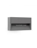 Baliza pared exterior LED Grada 1 70906 Faro Barcelona | LeonLeds Iluminación