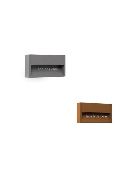 Sinalizador LED de parede exterior Grada 1 70906 70907 | Leon Iluminação LED