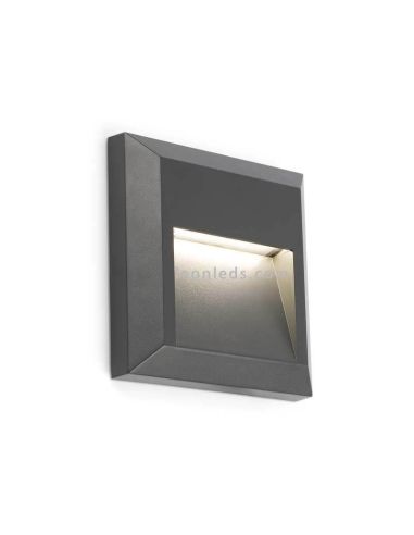 Sinalizador LED de superfície quadrada Grant Faro Barcelona 70655 | Leon Iluminação LED