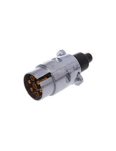 Enchufe 7 Pin metalico 12V ( Macho ) | LeonLeds Iluminación