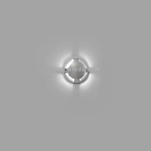 Baliza LED Aluminio para suelo o pared exterior Keenan | LeonLeds Iluminación