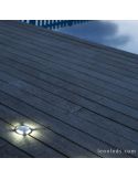 Baliza LED Aluminio para suelo o pared exterior Keenan | LeonLeds Iluminación