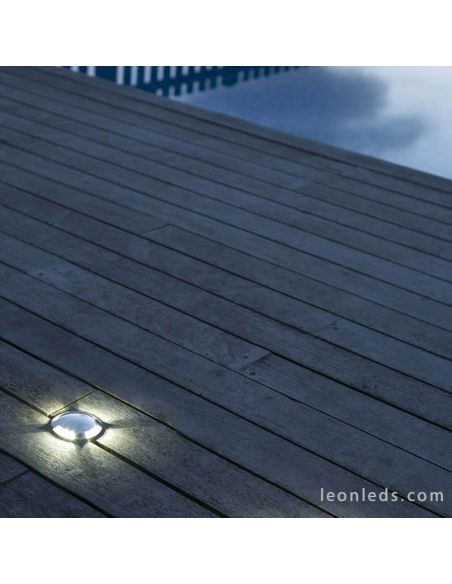 Sinalizador LED de alumínio para parede exterior ou piso Keenan | Leon Iluminação LED