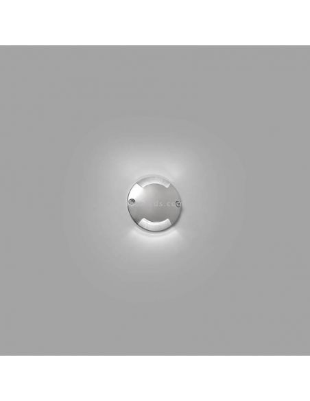 Baliza LED Aluminio para suelo o pared exterior Keenan | LeonLeds Iluminación
