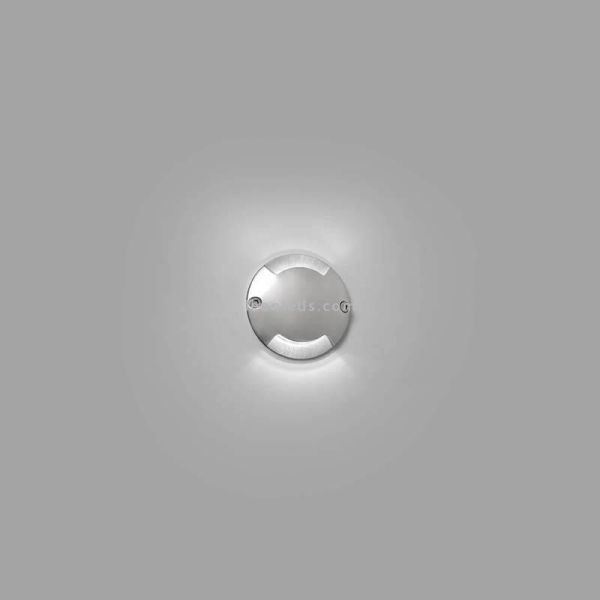 Baliza LED Aluminio para suelo o pared exterior Keenan | LeonLeds Iluminación