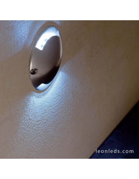 Balise LED en aluminium pour mur extérieur ou sol Keenan | Éclairage LeonLeds