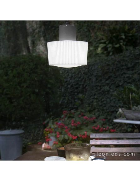 Lámpara de techo exterior Muffin 74427 + 74429 Faro Barcelona | LeonLeds Iluminación