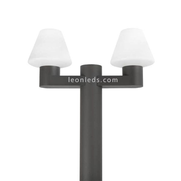 Farola de jardín exterior moderna de Faro Barcelona | LeonLeds Iluminación