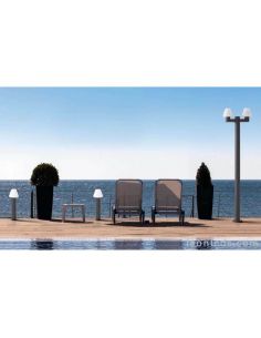 Farola de jardín exterior moderna de Faro Barcelona | LeonLeds Iluminación 2