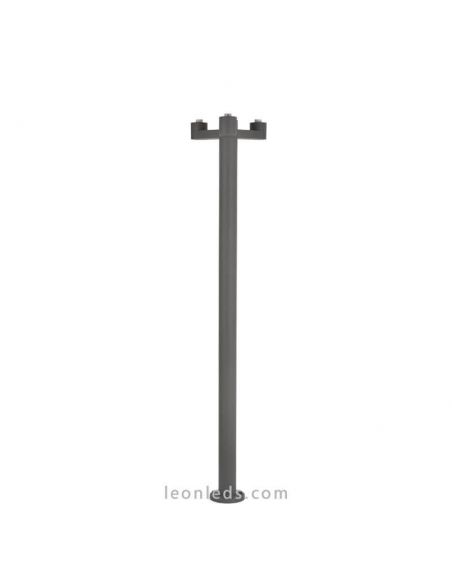 Baculo con 3 brazos Farola Muffin Faro Barcelona | LeonLeds Iluminación