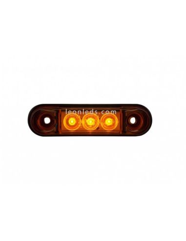 Piloto LED Ambar pequeño LD2439 Horpol | LeonLeds Iluminación