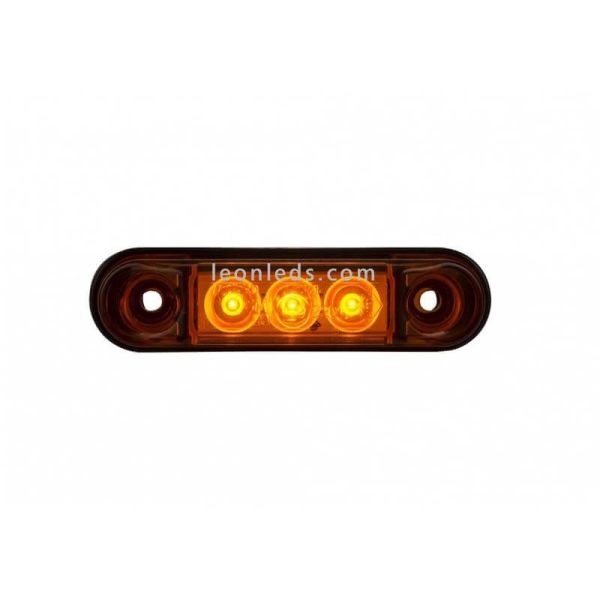 Piloto LED Ambar pequeño LD2439 Horpol | LeonLeds Iluminación