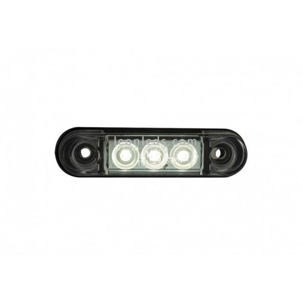 Piloto LED blanco pequeño LD2438 Horpol | LeonLeds Iluminación