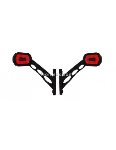 Cuerno LED largo 3 funciones Horpol homologado | LeonLeds Iluminación