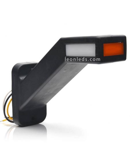 Buzina LED longa com indicador W168 categoria 5 | Leon Iluminação LED