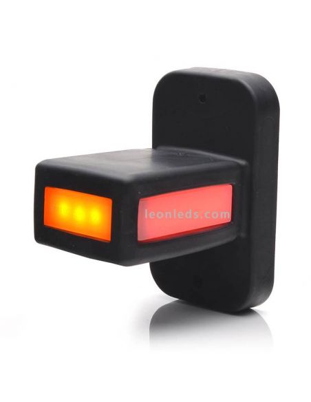 Cuerno LED corto con intermitente W168 categoría 5 | LeonLeds