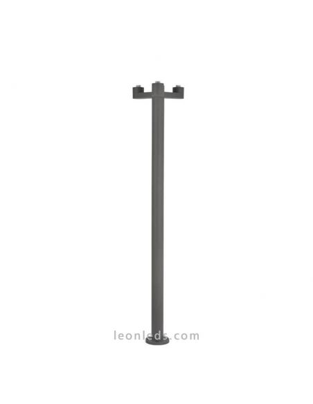 Farola exterior 3 brazos Blubs | LeonLeds Iluminación