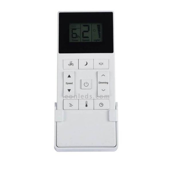 Ventilateur télécommandé Ness Blanc sans pales réglables Sulion | LeonLeds.com