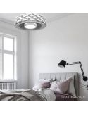 Ventilateur de plafond sans lame à DEL White Ness Sulion | Éclairage LeonLeds