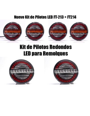 Kit runde LED-Piloten FT-213 und FT-214