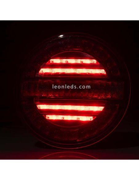 Piloto LED redondo con intermitente dinámico FT-213 Fristom | LeonLeds Iluminación