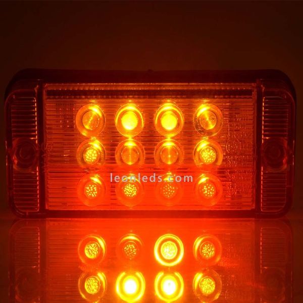 Piloto trasero led pequeño 3 funciones 821 was | LeonLeds Iluminación