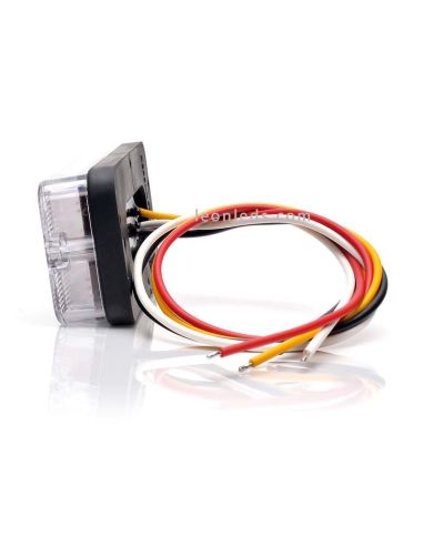 Petit feu arrière led 3 fonctions 821 was | Éclairage LeonLeds