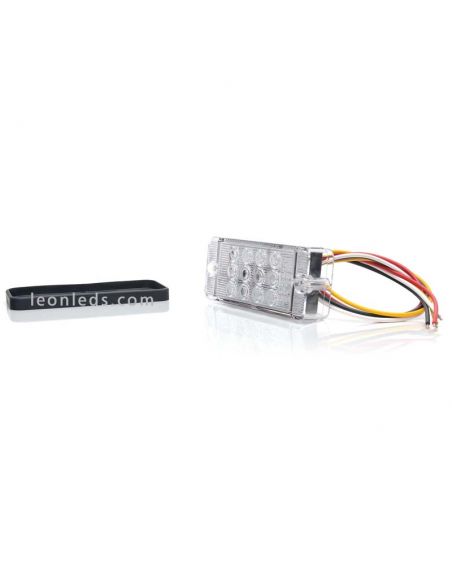 Pequena luz traseira led 3 funções 821 foi | Leon Iluminação LED