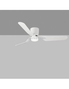 Brisa Branco Moderno Ventilador LED Iluminação ACB | Leon Iluminação LED