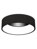 Plafón LED negro Dilga con Smart Control ACB Iluminación | LeonLeds Iluminación