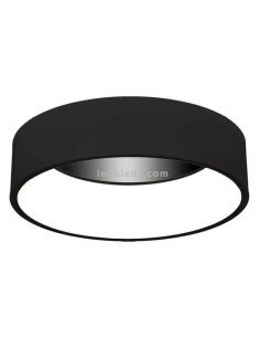 Plafón LED negro Dilga con Smart Control ACB Iluminación | LeonLeds Iluminación
