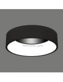 Plafón LED negro Dilga con Smart Control ACB Iluminación | LeonLeds Iluminación