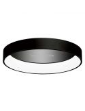 Plafón LED negro 48W Dilga con Smart Control ACB Iluminación | LeonLeds Iluminación