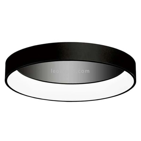 Plafonnier LED noir 48W Dilga avec Smart Control ACB Lighting | Éclairage LeonLeds