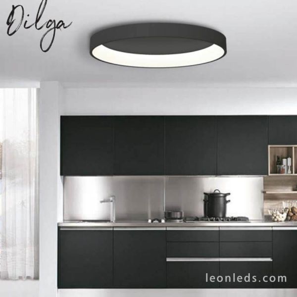 Grand plafonnier LED Dilga avec Smart Life Tuya ACB Iluminación | Éclairage LeonLeds