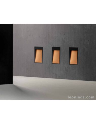 Empotrable exterior rectangular LED Dain S Cristher | LeonLeds Iluminación