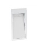 Empotrable Blanco exterior rectangular LED Dain S Cristher | LeonLeds Iluminación