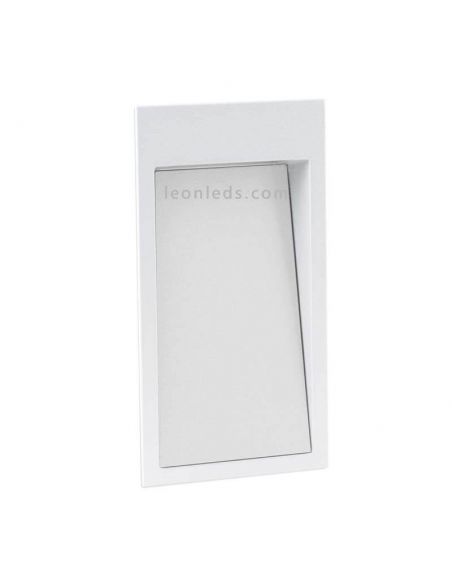 Empotrable Blanco exterior rectangular LED Dain S Cristher | LeonLeds Iluminación