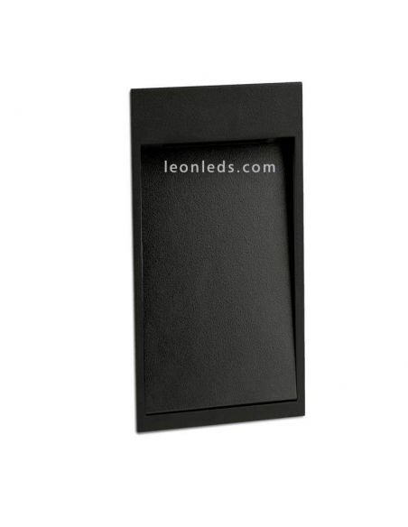 Empotrable Negro exterior rectangular LED Dain S Cristher | LeonLeds Iluminación