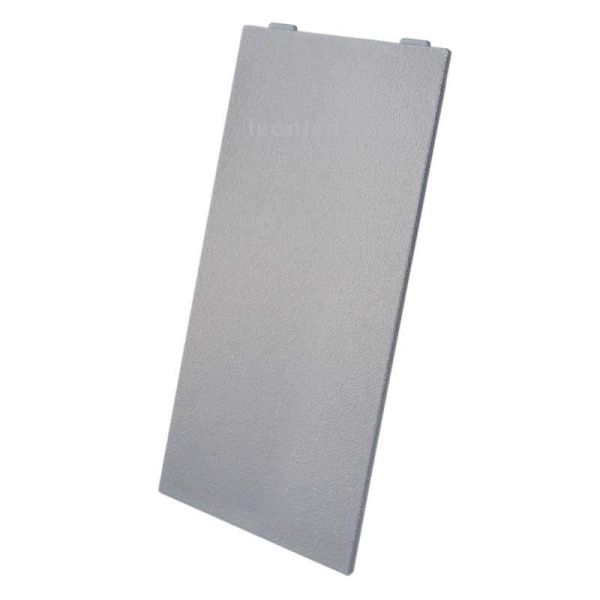 Embellecedor rectangular gris para Dain S de Cristher Lighting